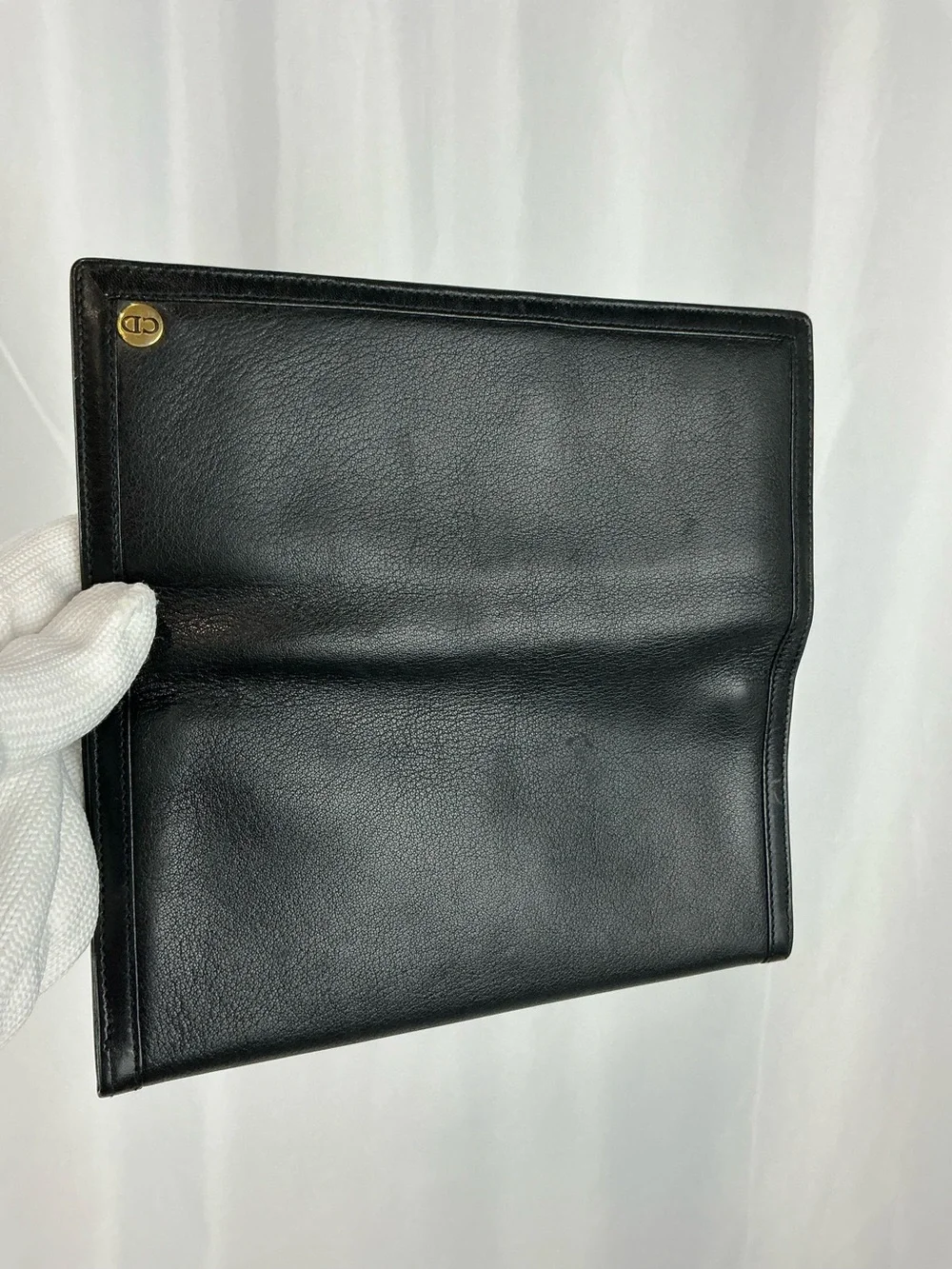 DIOR LONG WALLET BLACK VINTAGE